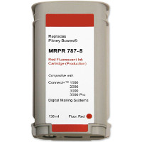 (image for) Pitney Bowes® 787-8 Red Meter Ink (Large) SendPro™ P/Connect+® - Click Image to Close